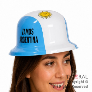 SOMBRERO BOMBIN VAMOS ARGENTINA x 6 UNIDADES